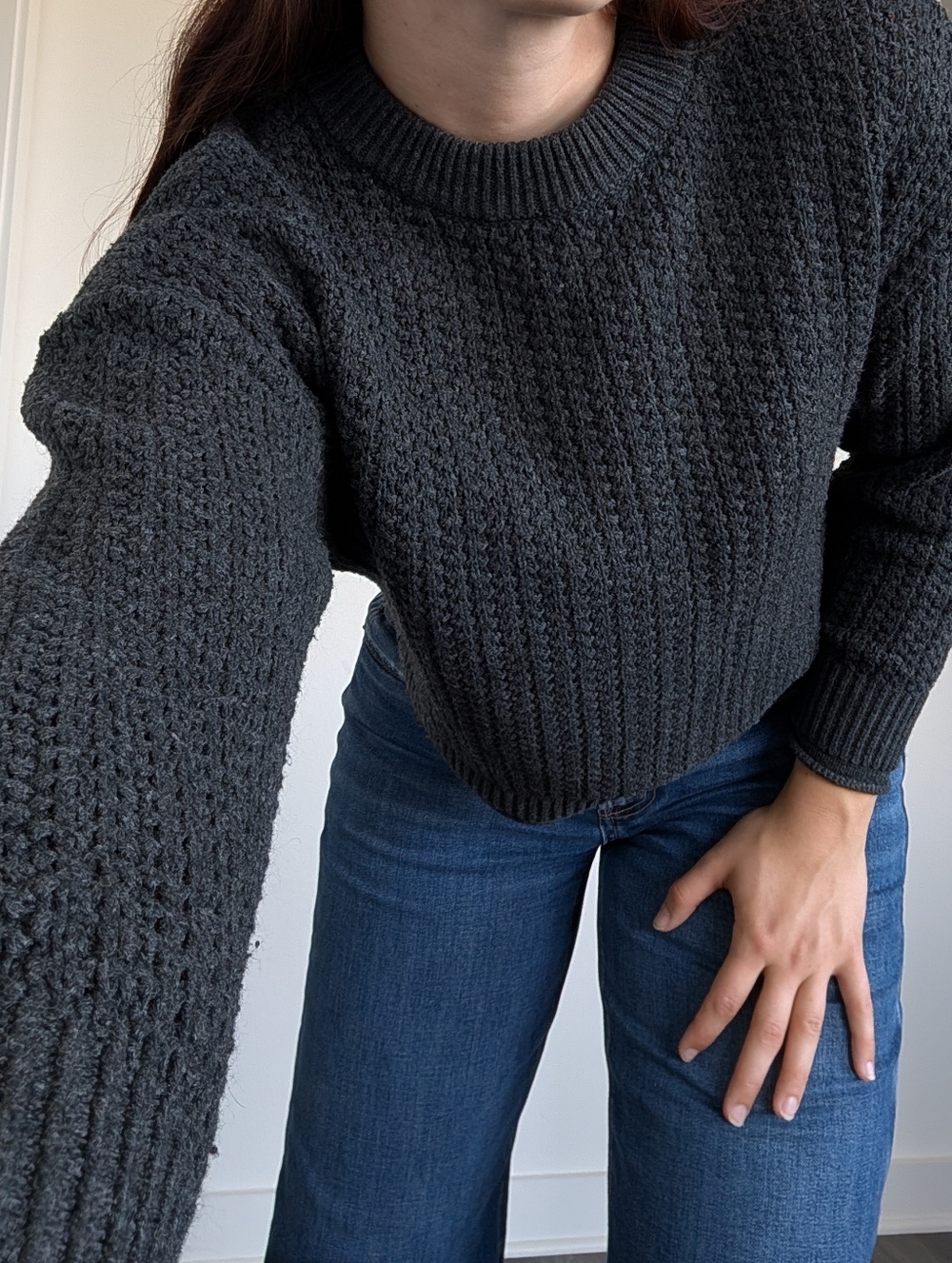Universal Threads Cotton Blend Knit Crewneck Sweater